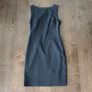 Theory Betty Urban 2 Navy Blue Sleeveless Dress Size 0